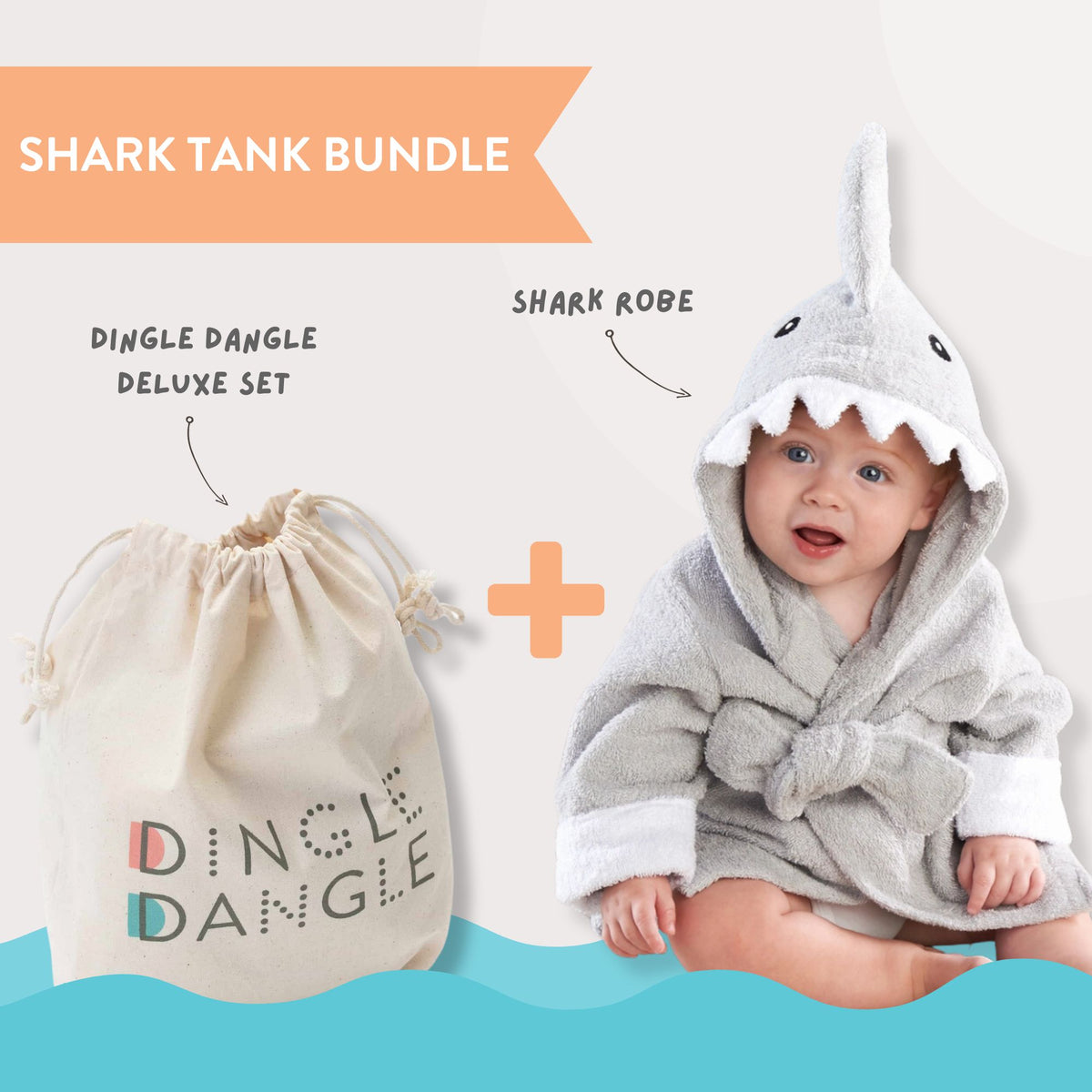 Shark Tank Baby Gift Bundle  Get the Ultimate Shark Tank Baby Gift –  Dingle Dangle Baby USA