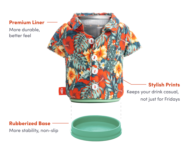 Aloha Drink Koozie | Gift for Dad