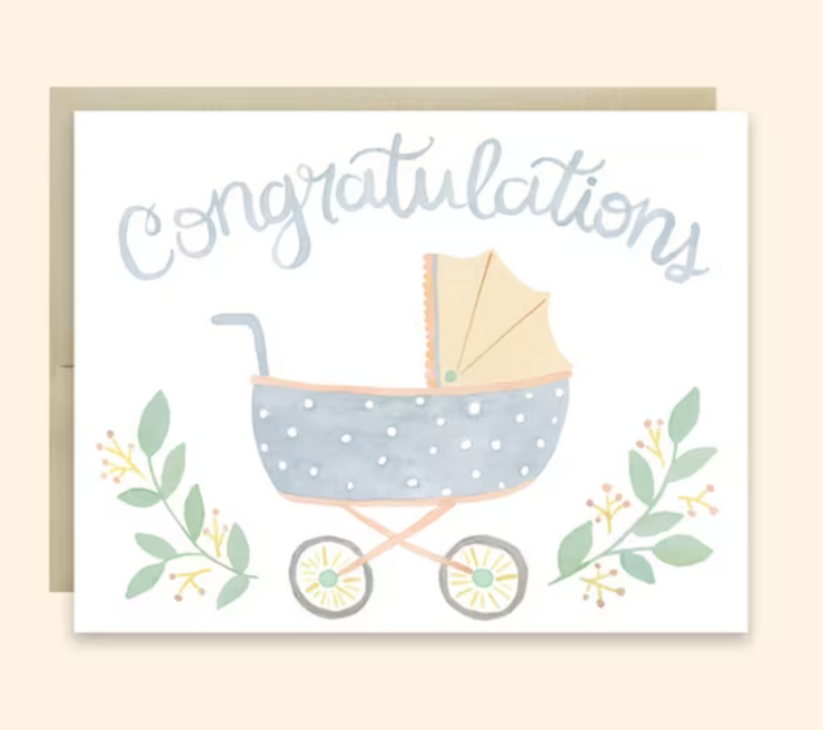 Congratulations Card (Sent with Order)