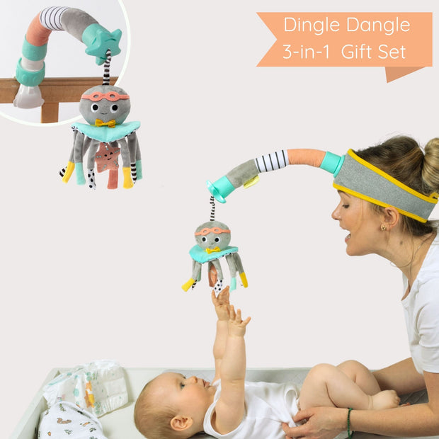 Dingle Dangle Baby Gift Set [3-in-1 Baby Gift Set]
