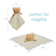 Baby Lovey Blanket [Narwhal, Fox, Bear Baby Lovies]