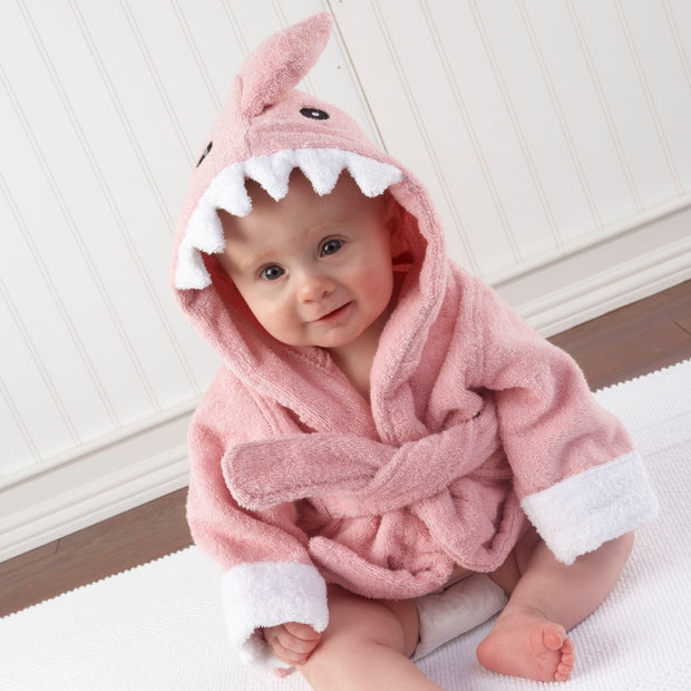 Let The Fin Begin Shark Baby Robe [0-9 months baby gift]
