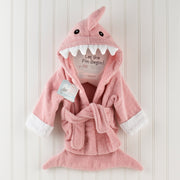 Let The Fin Begin Shark Baby Robe [0-9 months baby gift]