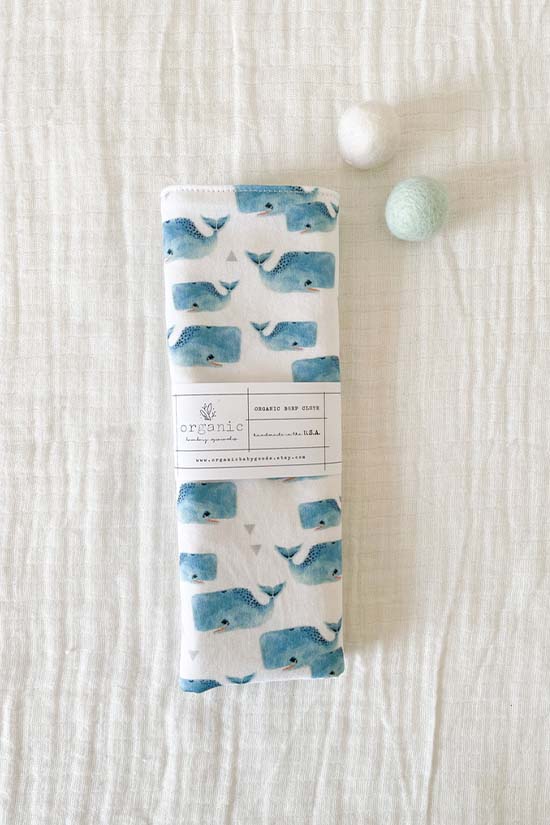 Organic Baby Goods Burp Cloth