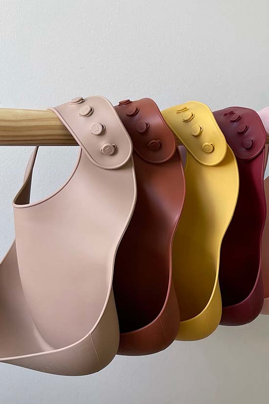 Ali + Ollie Silicone Bib